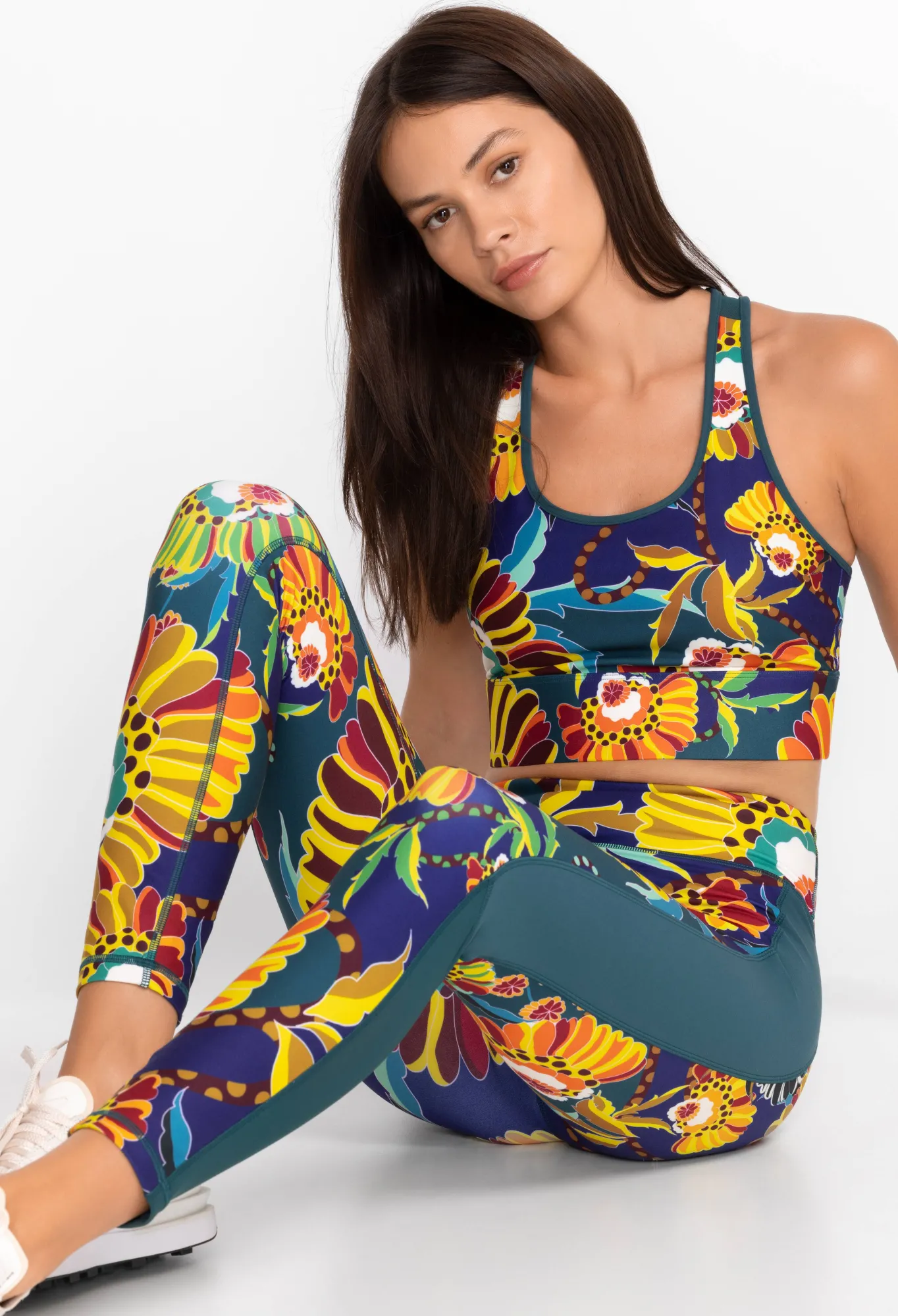 Cheap Bee Active Mesh Panel Active Legging Women Active