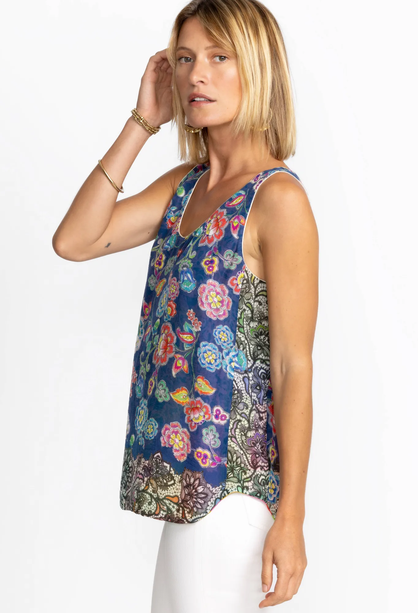 Best Block Mint Tank Top Women Tops