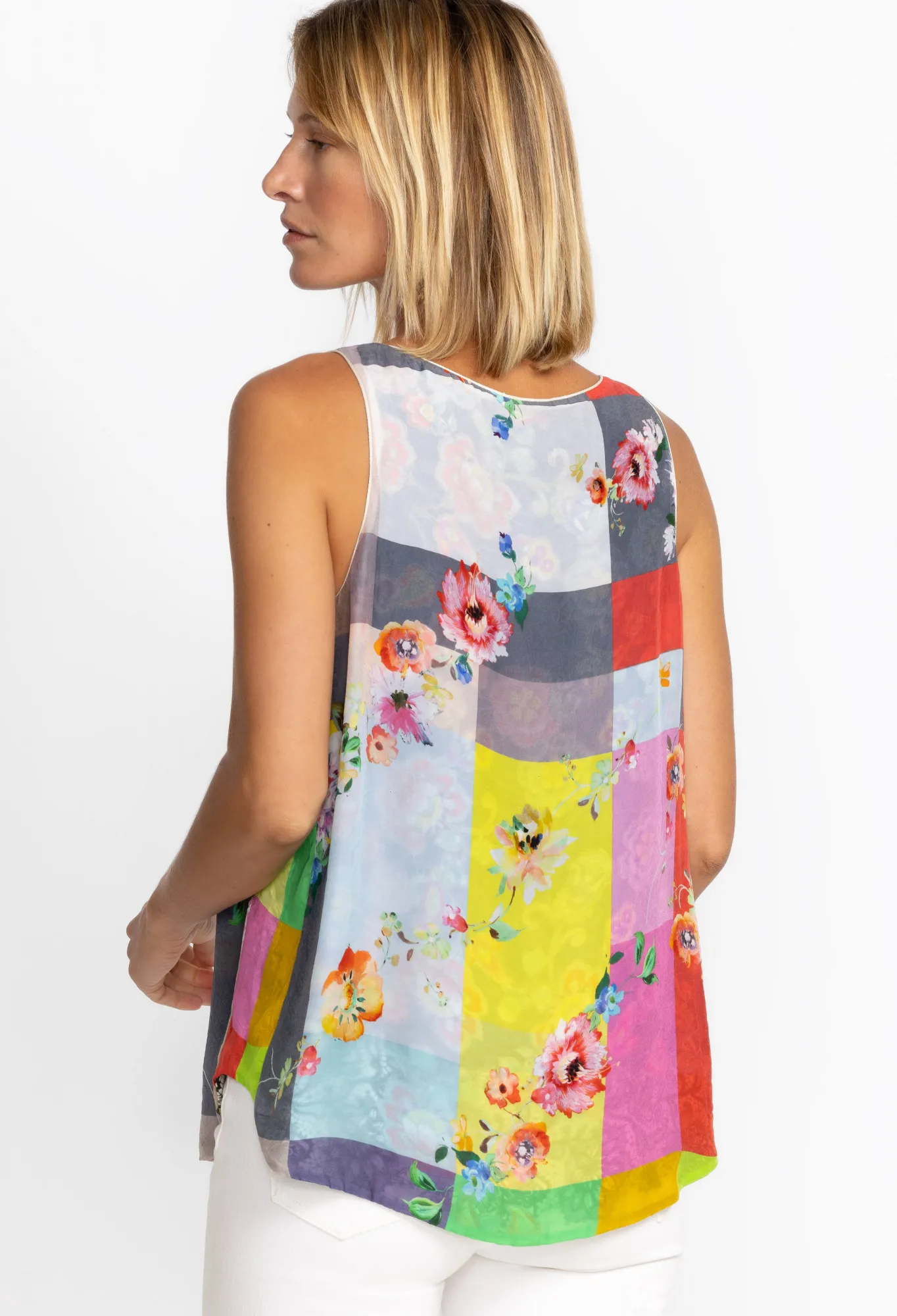 Best Block Mint Tank Top Women Tops