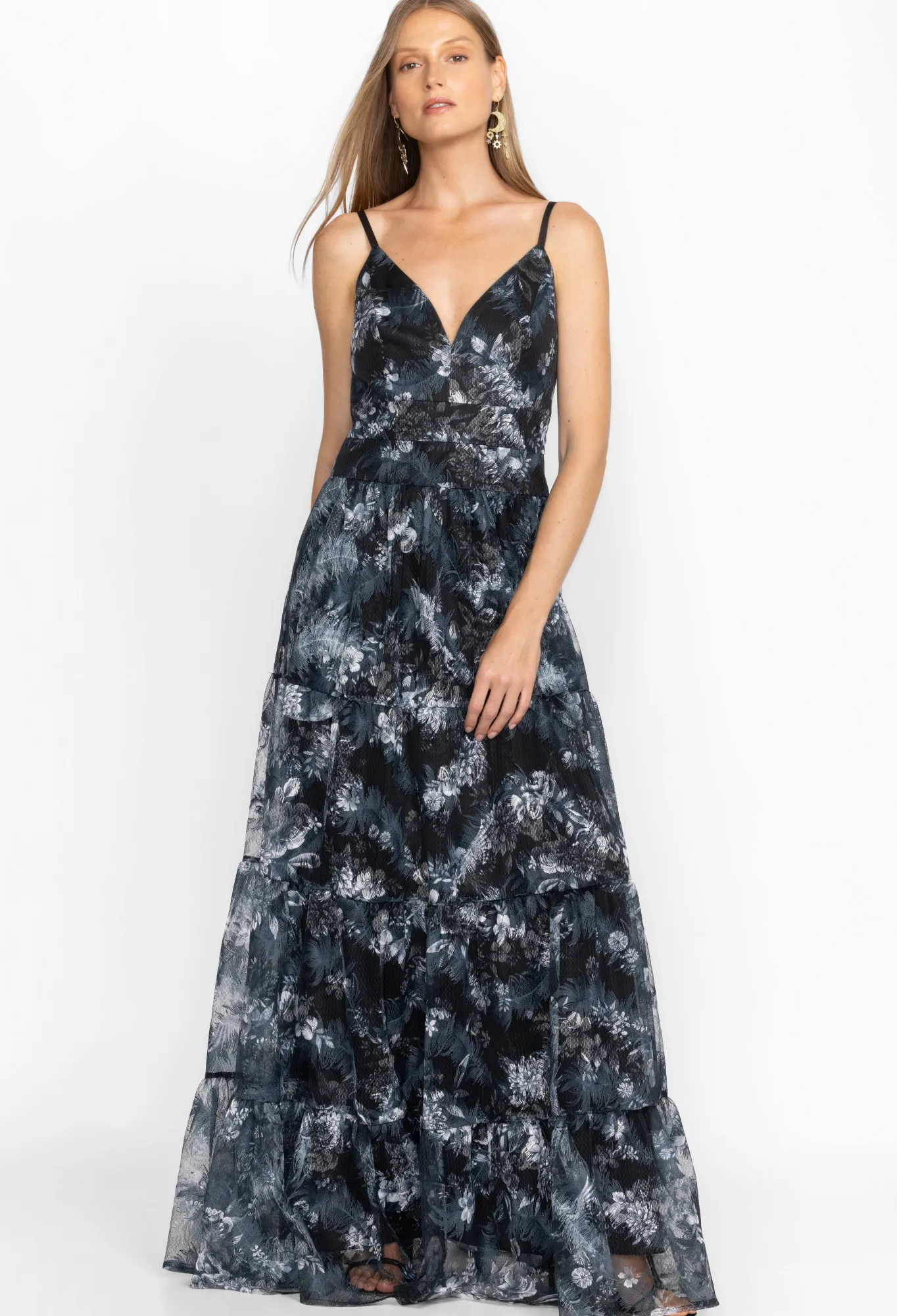 Discount Dreamer Embroidered Maxi Dress Women Dresses