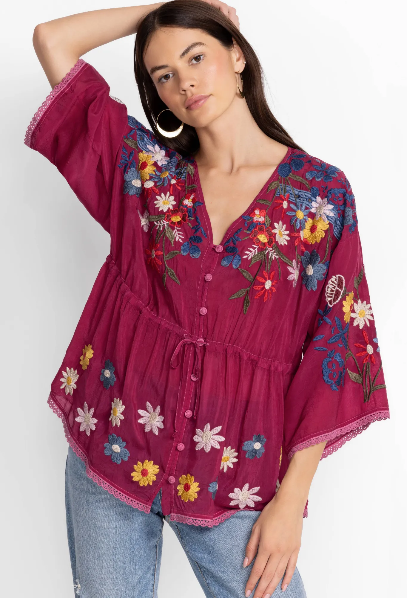 Cheap Edith Blouse Women Tops