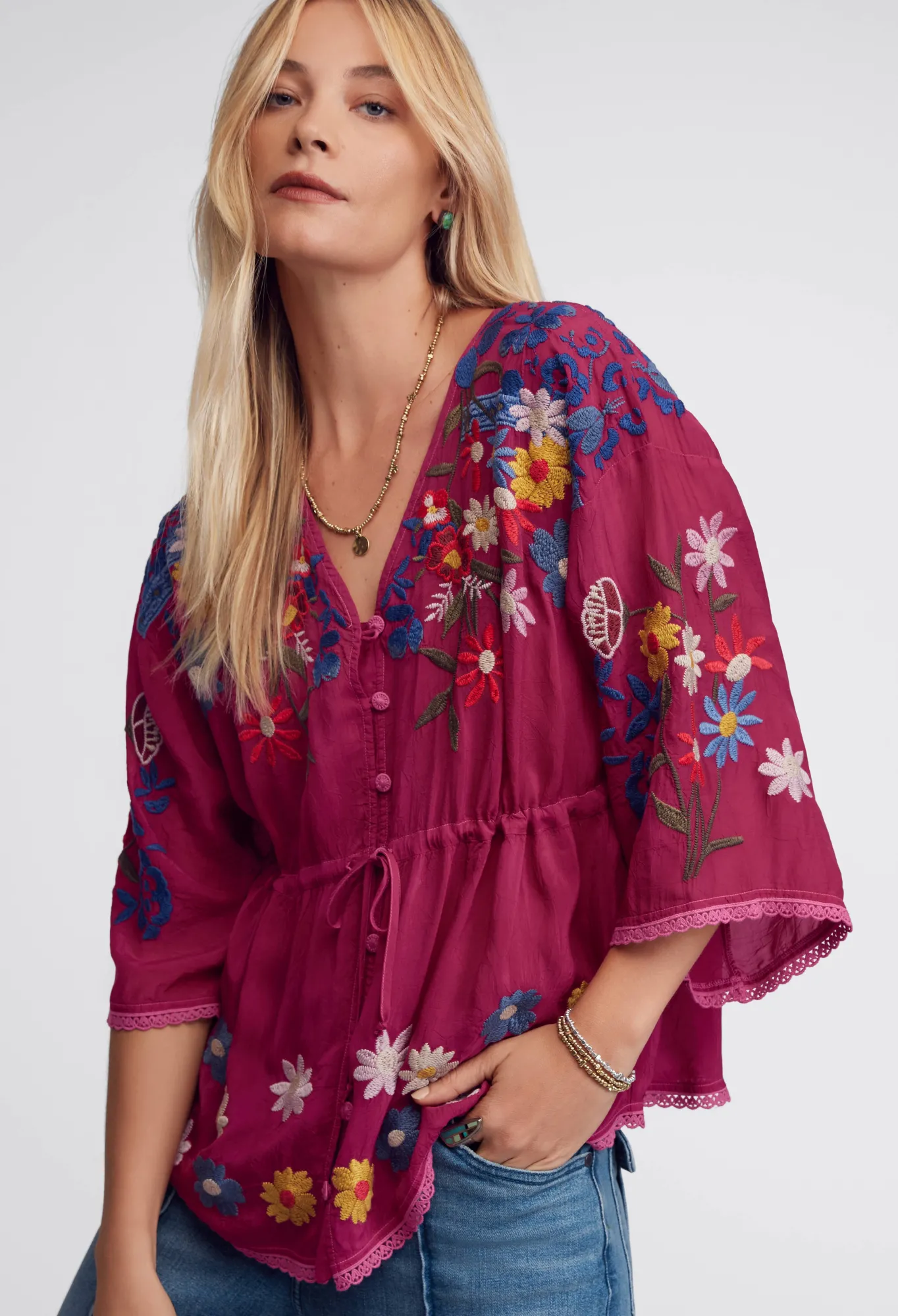 Cheap Edith Blouse Women Tops