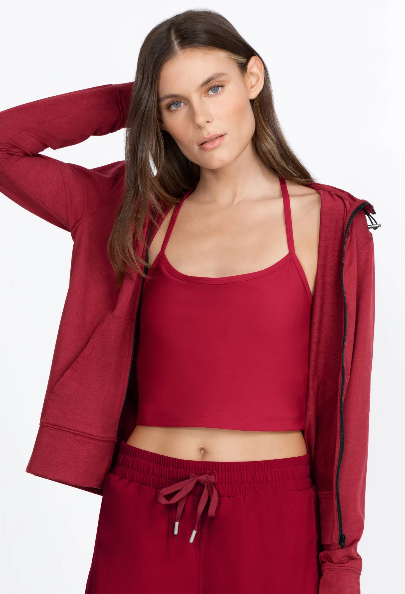 Hot Endurance Cross Back Cami Women Tops