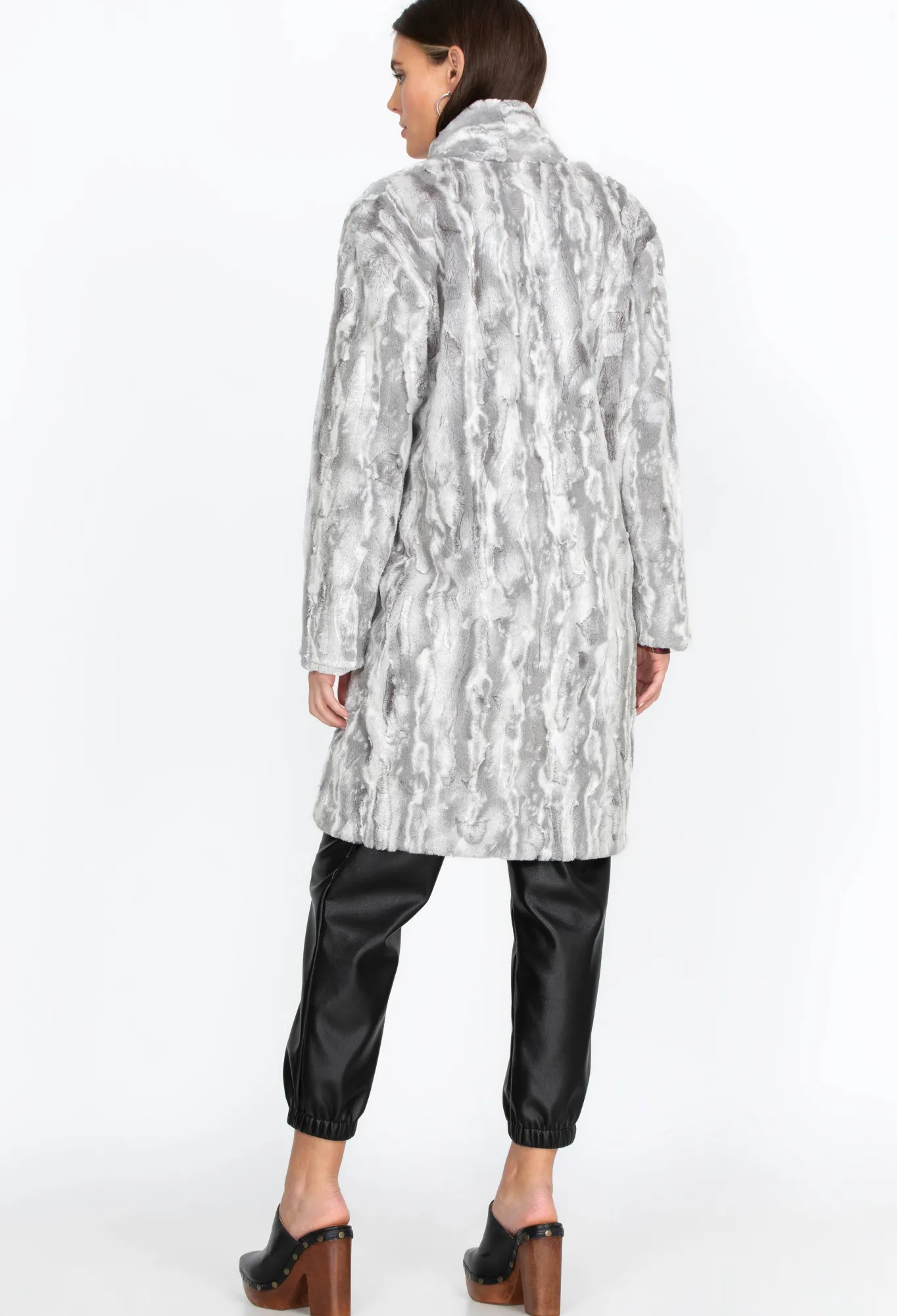 Cheap Faux Fur Jacket Women Outerwear