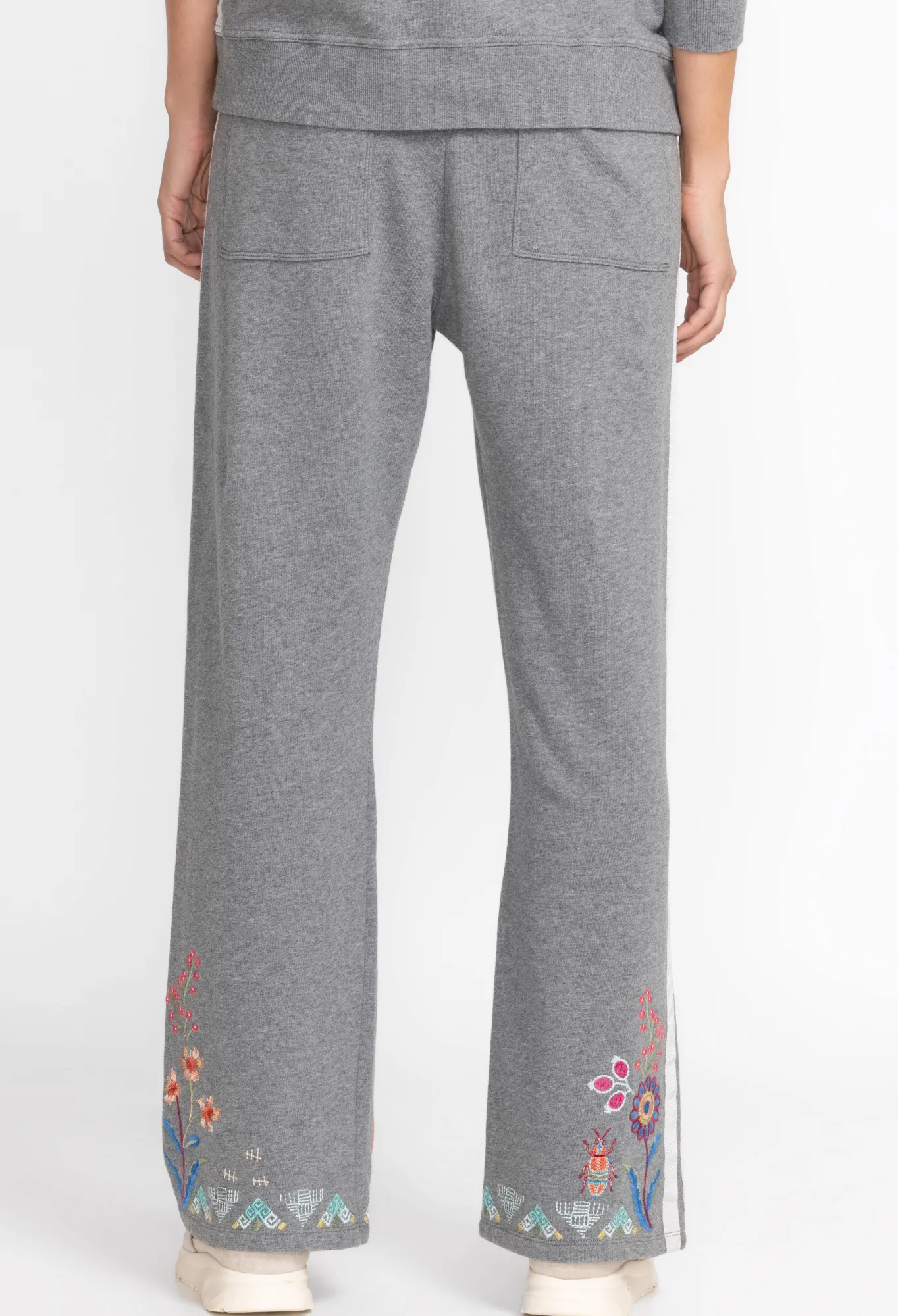 New Griffin Wide Leg Ribbon Pant Women Bottoms