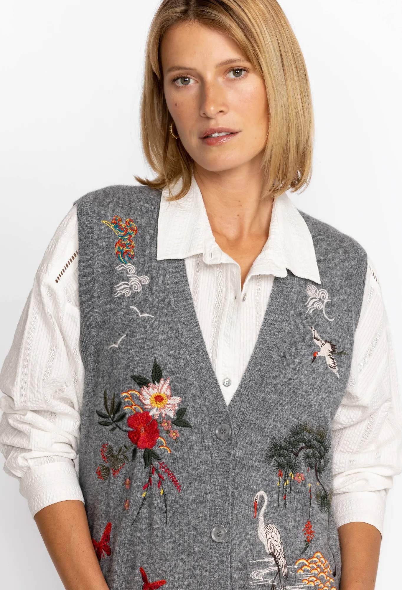 Discount Heron Vest Women Outerwear