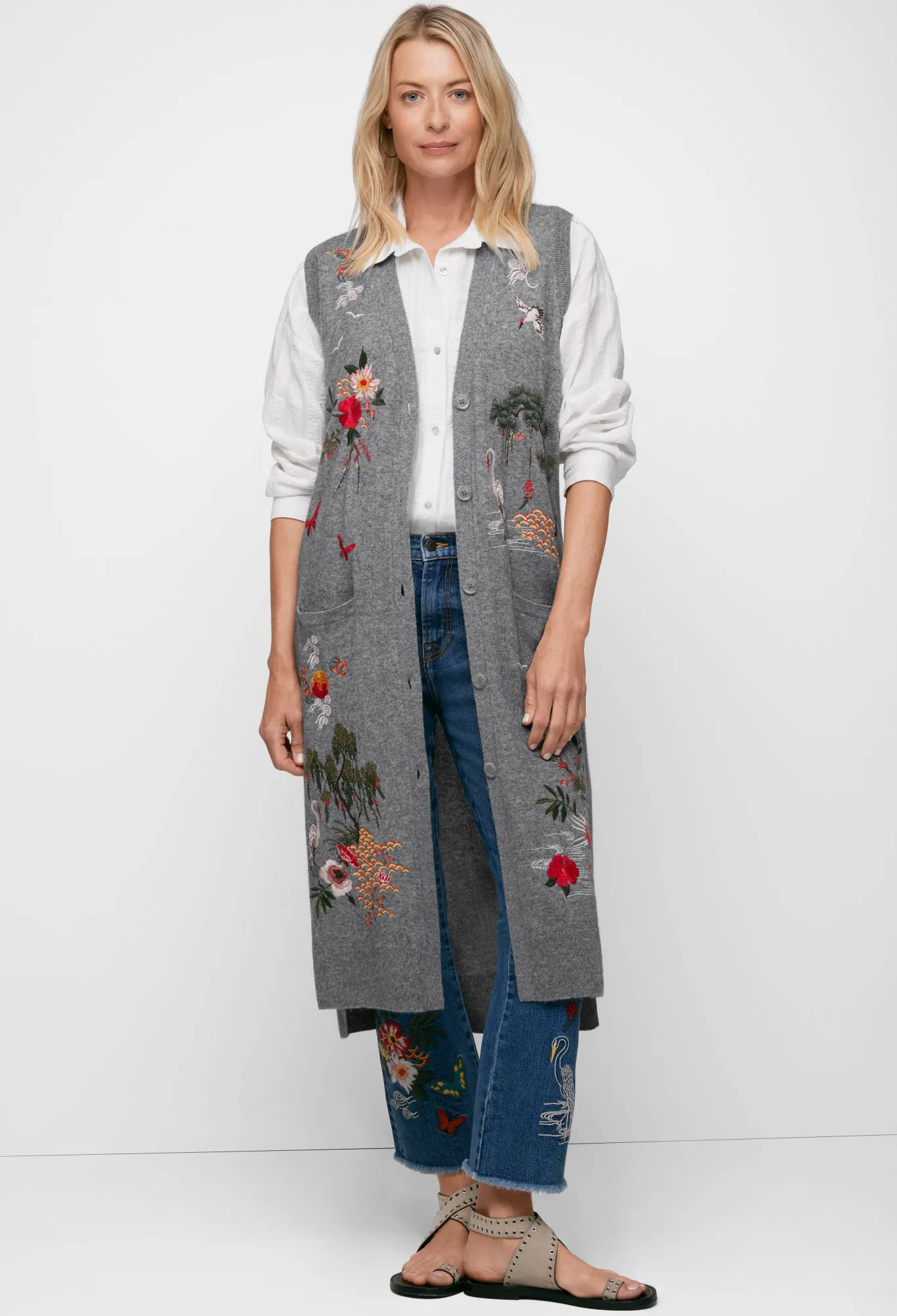 Discount Heron Vest Women Outerwear