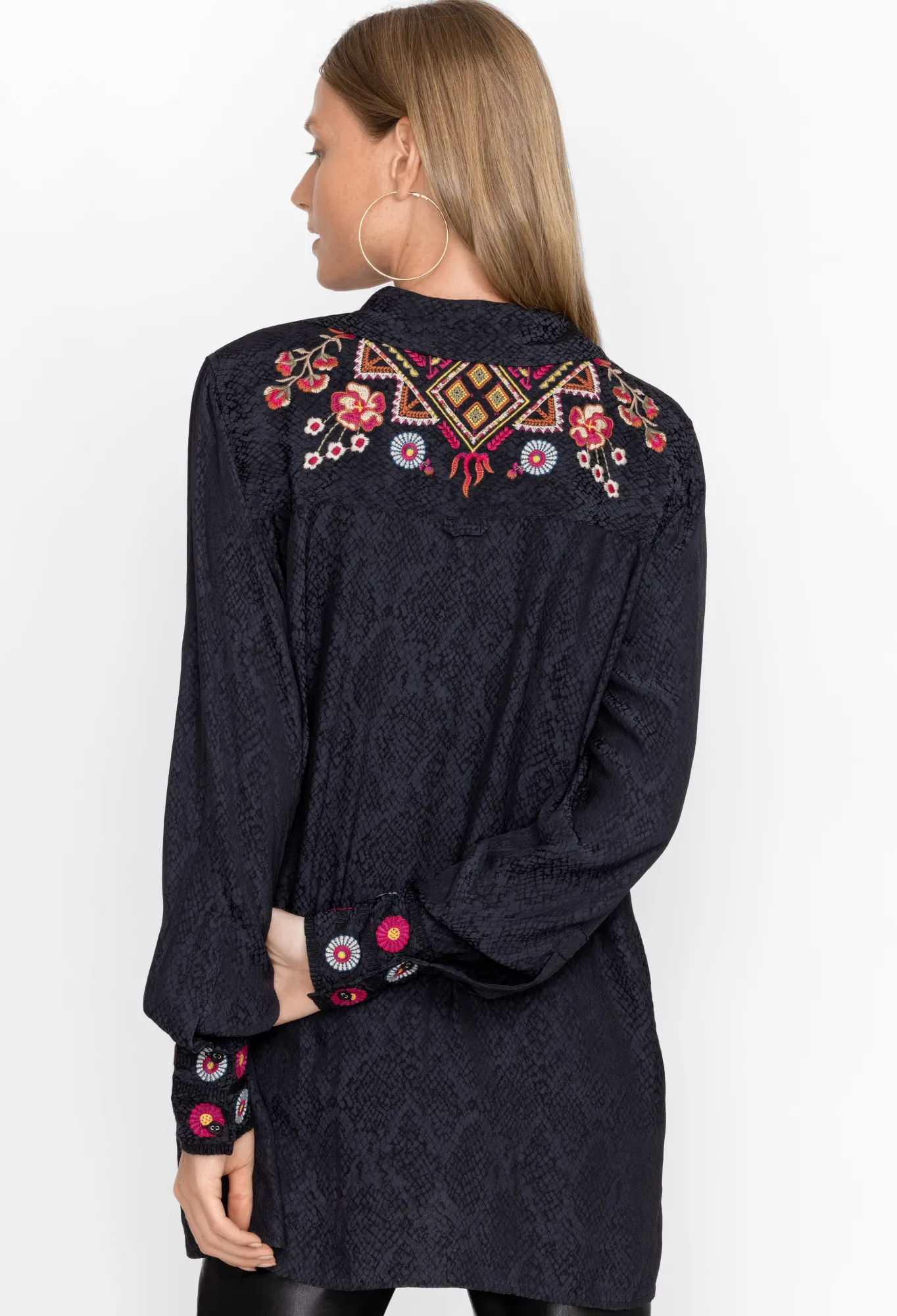 New Lilith High Slit Tunic Women Tops