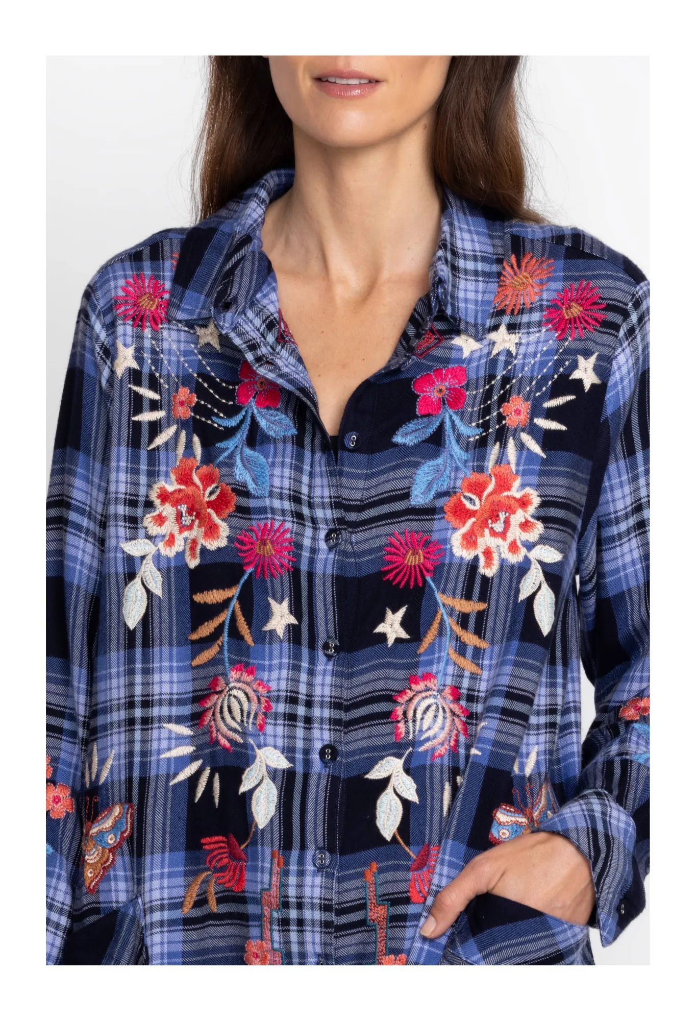 Fashion Mika Painters Smock Tunic Women Tops