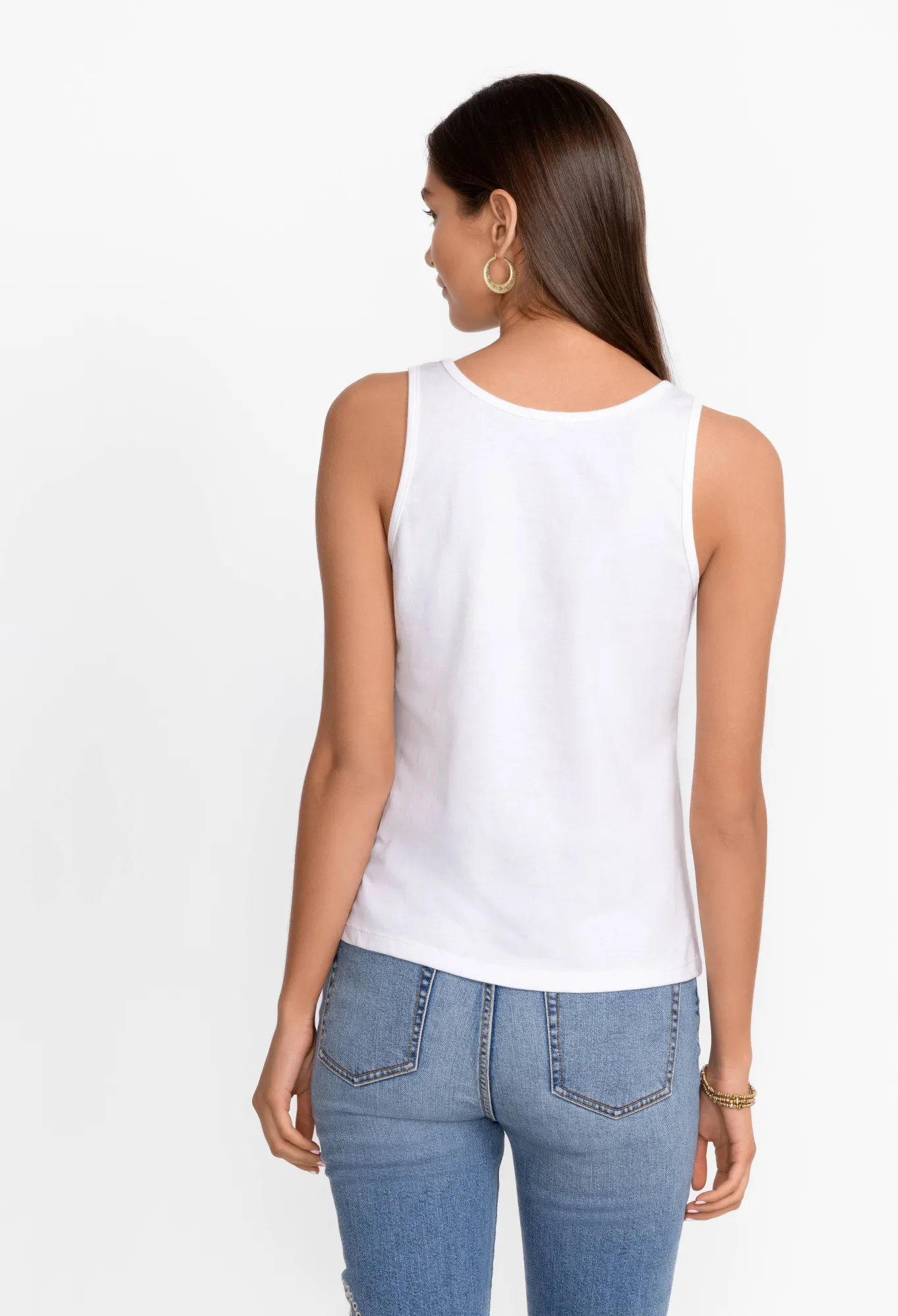 Fashion Organic Cotton Essential Tank Women Tops