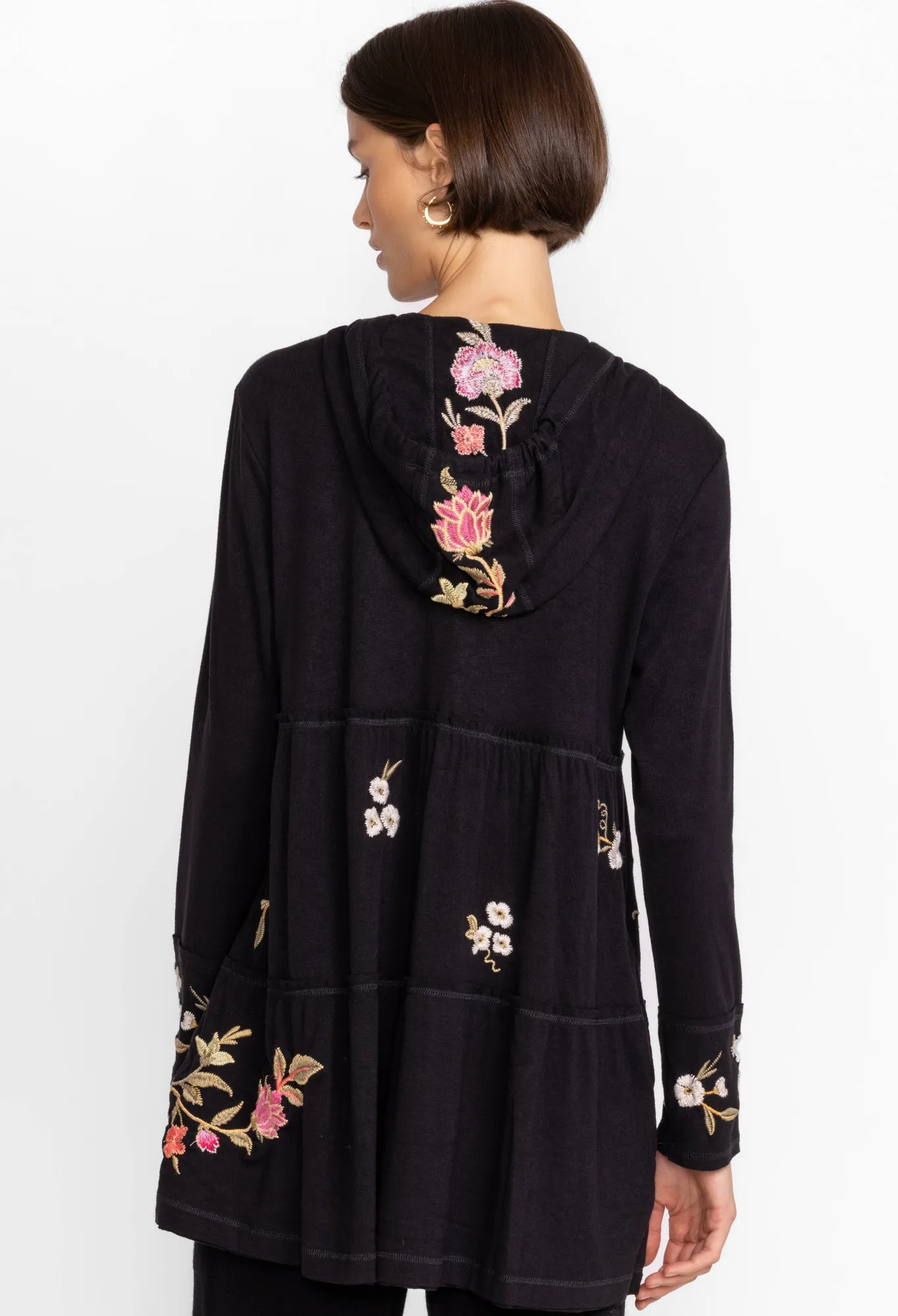 Outlet Quinn Cozy Tiered Hoodie Women Outerwear