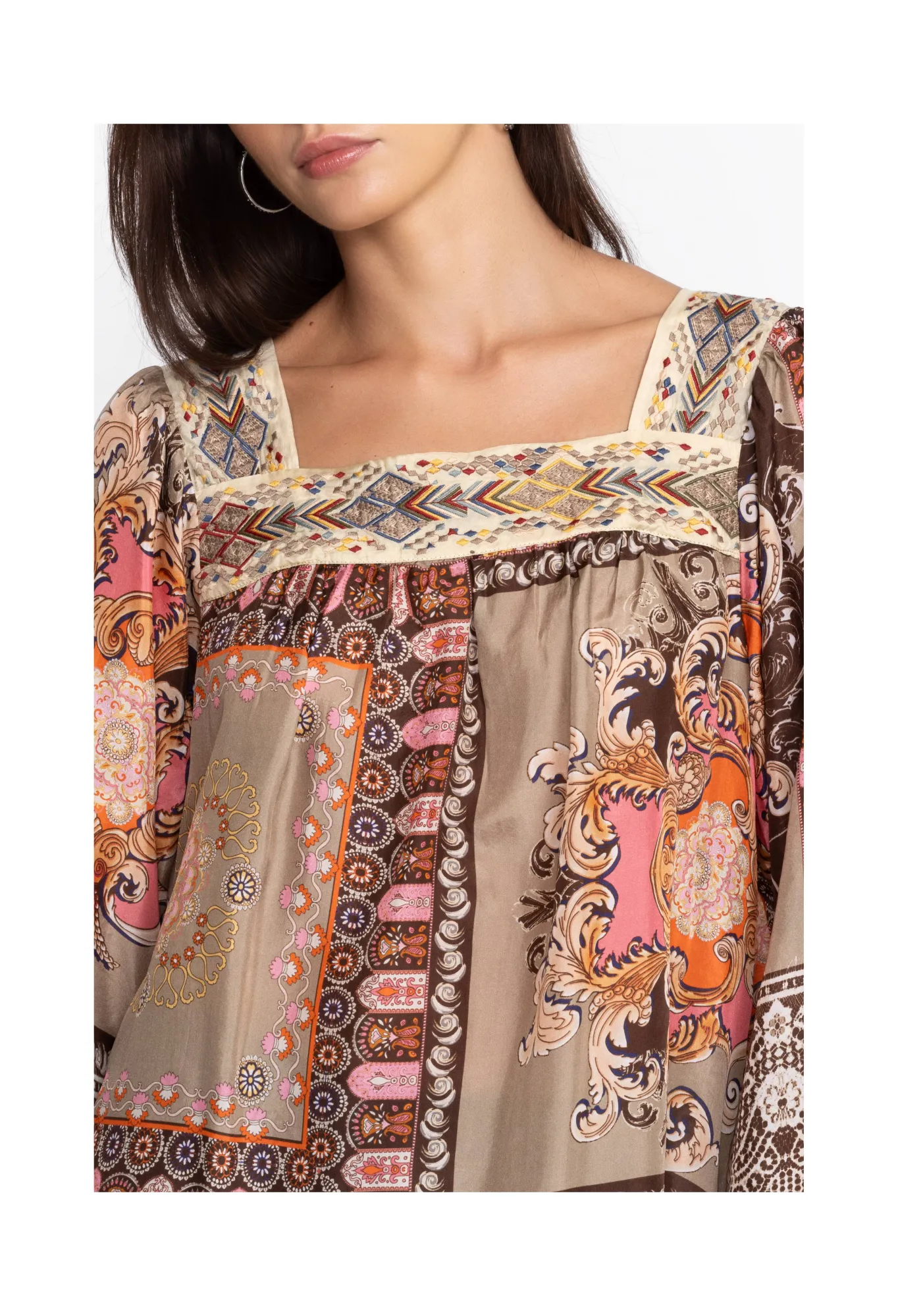 Clearance Square Neckline Blouse Women Tops