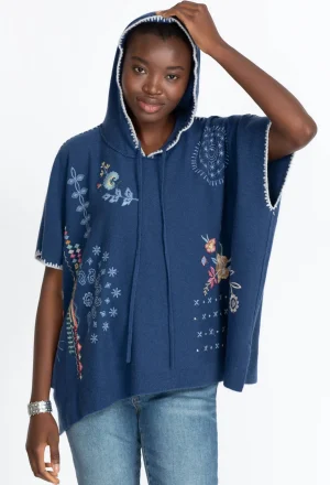 New Taryn Poncho Women Tops
