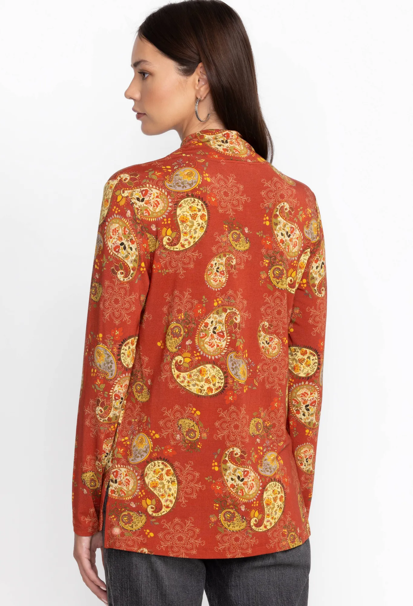 Shop The Janie Favorite Mock Neck Women Tops