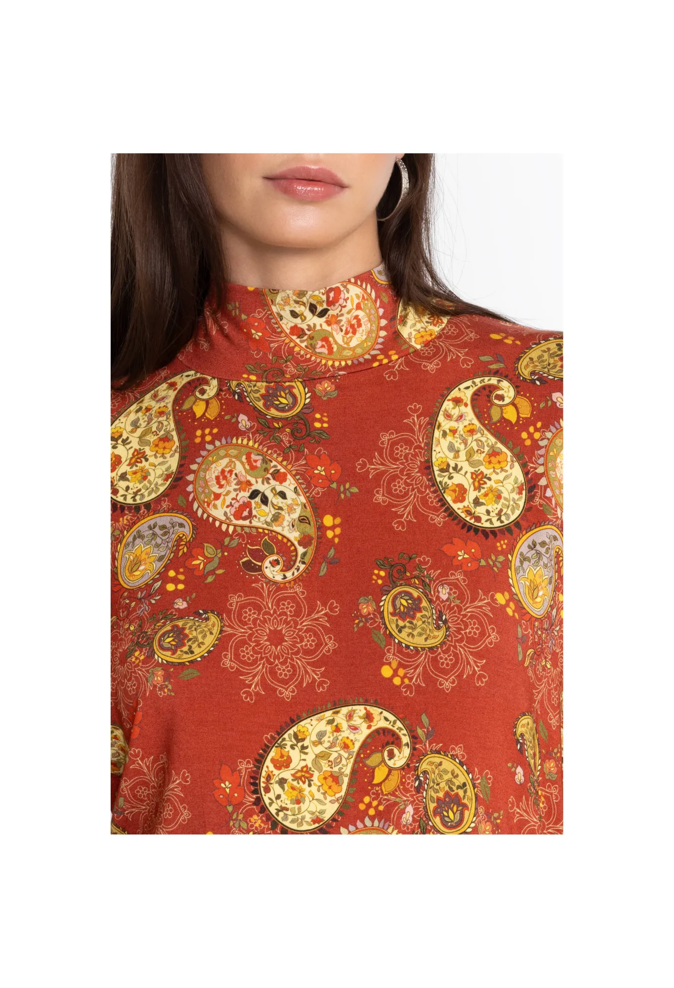 Shop The Janie Favorite Mock Neck Women Tops