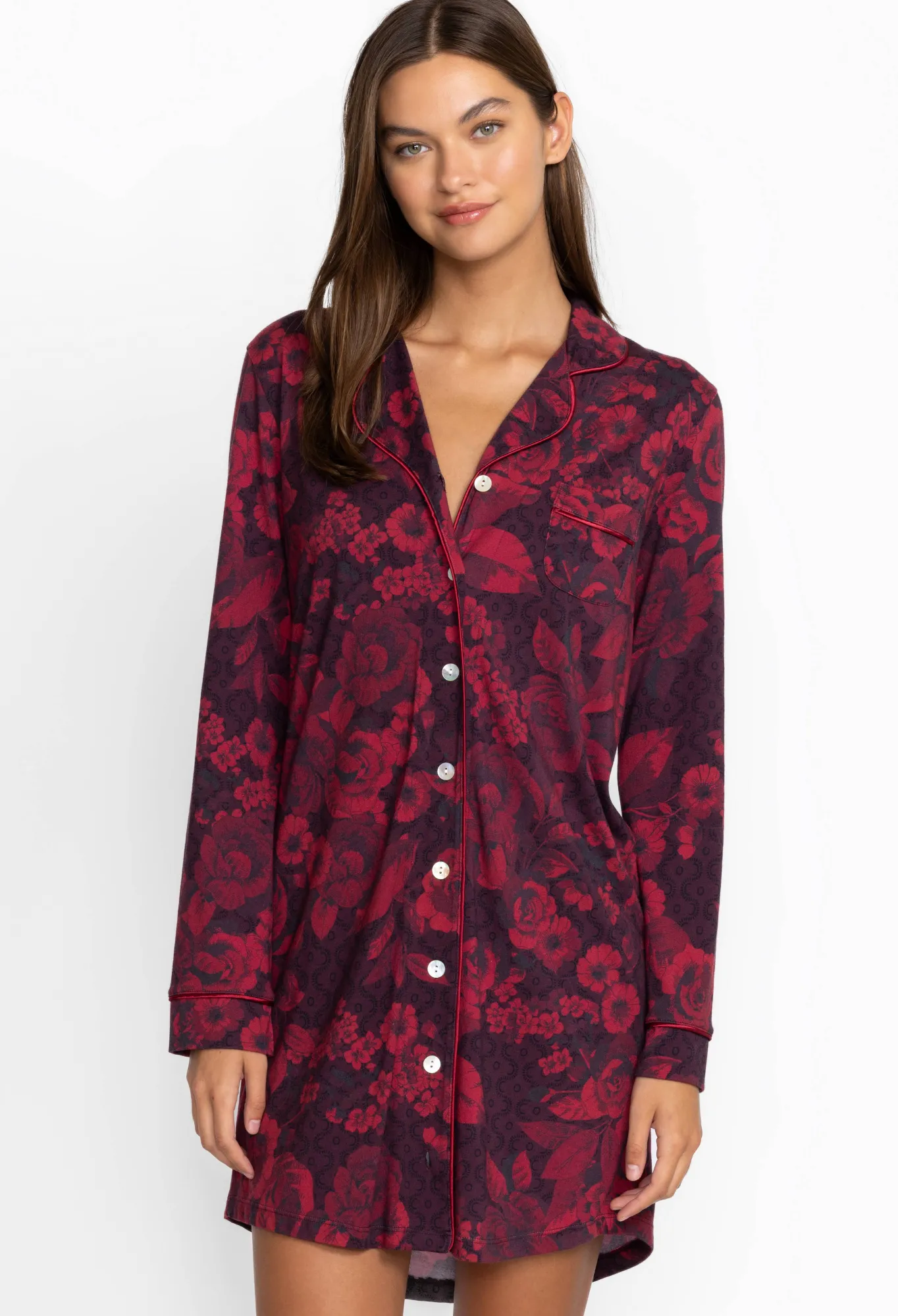 Discount The Neena Long Sleeve Shirt Women Sleepwear