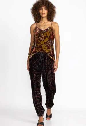 Discount Velvet Jogger Women Bottoms
