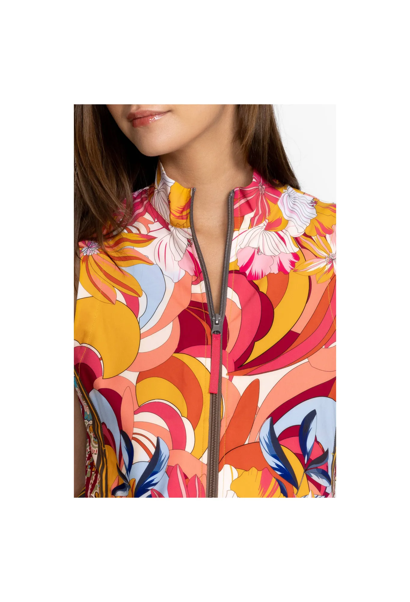 Cheap Zip Front Vest Women Active